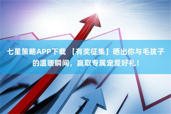 七星策略APP下载 【有奖征集】晒出你与毛孩子的温暖瞬间，赢取专属宠爱好礼！