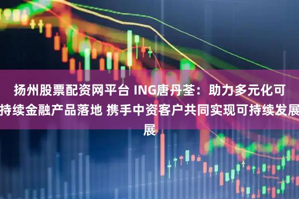 扬州股票配资网平台 ING唐丹荃：助力多元化可持续金融产品落地 携手中资客户共同实现可持续发展